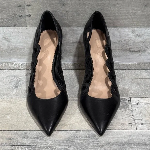 Cinq à Sept Margot Pointed Toe Pump Heels In Black - Size - 8 .US / 38 .EU - Picture 3 of 11